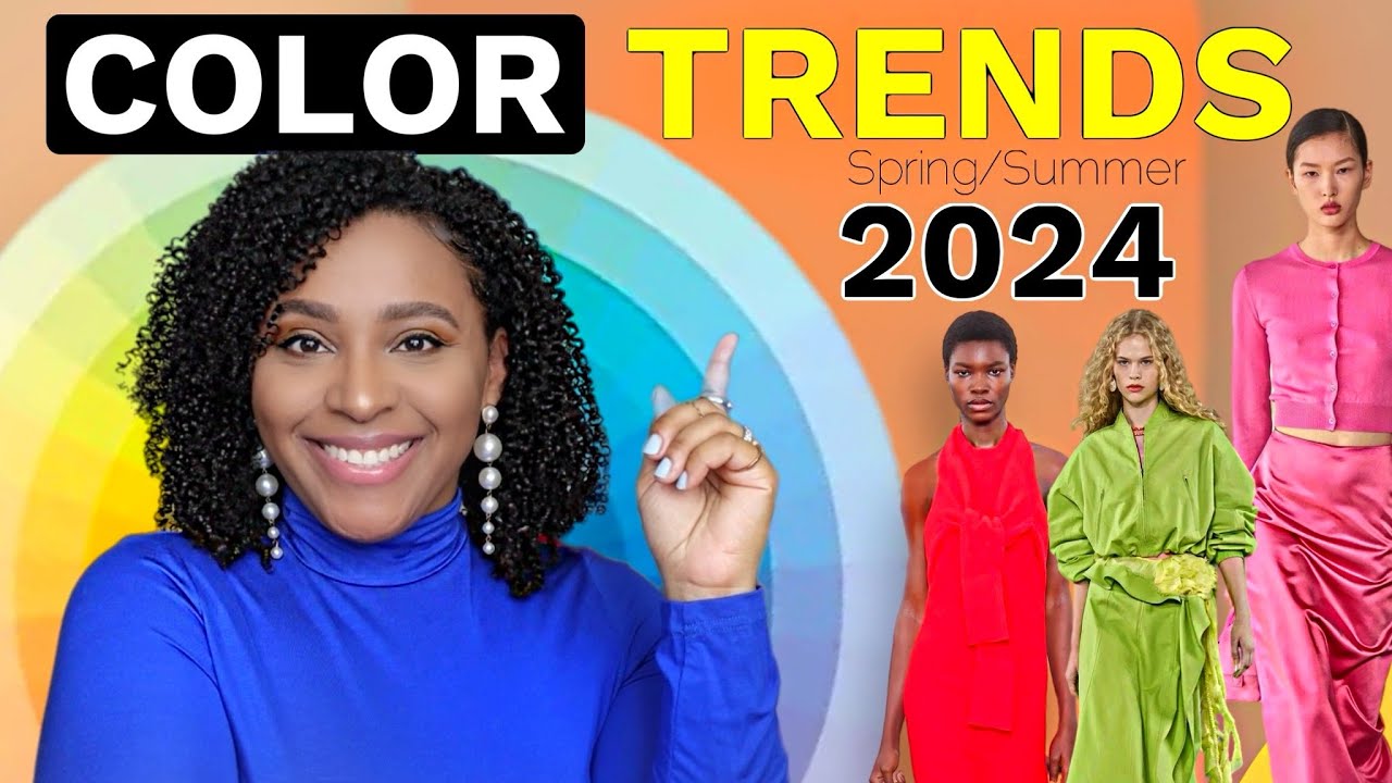 2024 Fashion Color Trends Spring | What to Wear in 2024