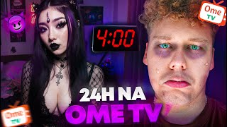 SPĘDZIŁEM 24H NA OME TV | TO CO SIĘ DZIEJE W NOCY TO KOSZMAR...