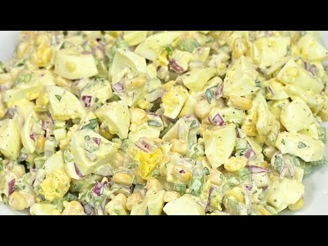 SALADE D'OEUFS passe partout ultra crémeuse pour toute occasion 🥚🥗