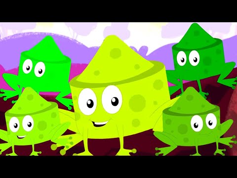 Five Little Speckled Frogs + Nursery Rhymes And Baby Songs