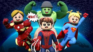 ROBLOX Superhero School Adventure Song (Brookhaven 🏡RP) ♪ Roblox Animation