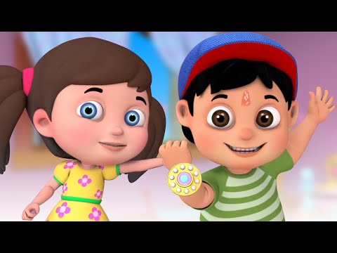 Raksha Bandhan Geet, রক্ষা বন্ধনের গান, Hindi Rhymes and Kids Songs