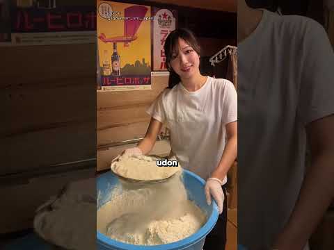 Wanita Ini Bikin Udon Legendaris