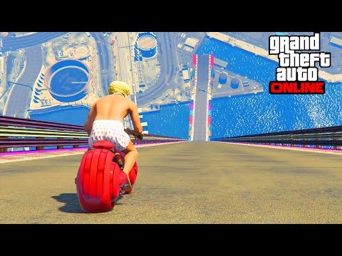 MEGA RAMP TRON - GTA 5 ONLINE