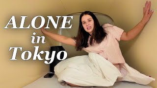 I spent my first night ALONE in Tokyo…