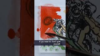 I'm Painting 100 Mini Album Covers and Today I Painted Meat Loaf @RedPony2