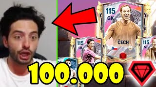 100.000 CEVHER EFSANEVİ PAKET AÇILIMI ! DEHŞET OYUNCULAR ÇIKTI FC Mobile