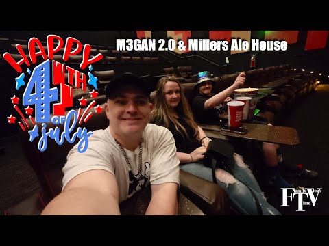 Happy 4th of July Movie Night! 🍿 Megan 2.0, Miller’s Ale House Dinner & Disney Fireworks Throwback 🎆