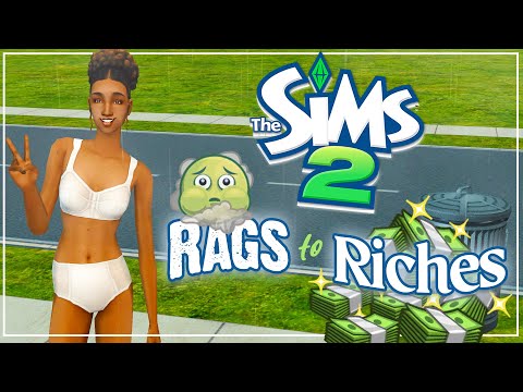 💚NEW LP💚 The Sims 2 Rags to Riches #1