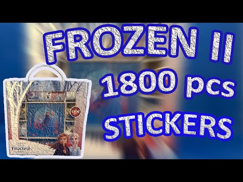 1800 pcs Disney Frozen 2 Stickers Elsa and Anna from the movie Disney Frozen 2 #219