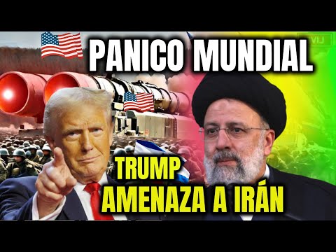 DONALD TRUMP AMENAZA A IRÁN ⚠️ SE EMPEORA LA SITUACION 🚨 ISRAEL EN LLAMAS!