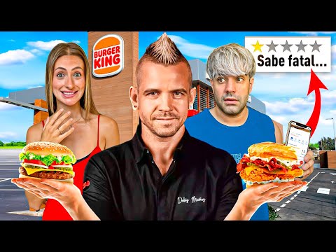 PROBAMOS la NUEVA Hamburguesa de DABIZ MUÑOZ II en Burger King! 🍔