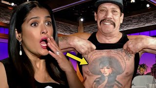 Salma Hayek jamás olvidará lo que Danny Trejo le dijo cuando se conocieron que la dejó boquiabierta😱