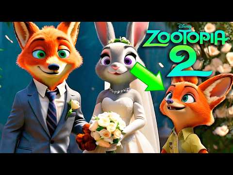 NICK y JUDY tendrán un ROMANCE SECRETO en ZOOTOPIA 2