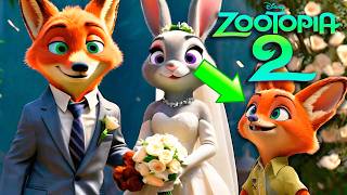NICK y JUDY tendrán un ROMANCE SECRETO en ZOOTOPIA 2