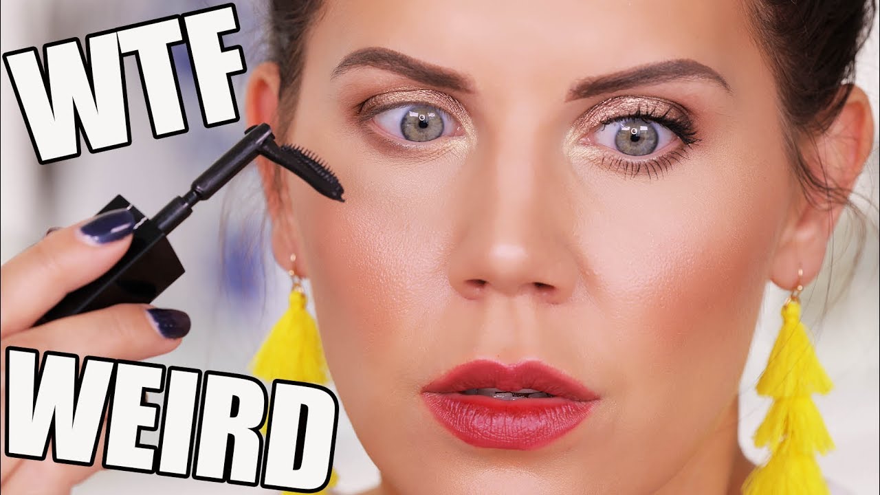 WEIRDEST MASCARA EVER. WTF