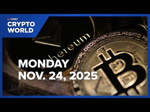 YouTube video thumbnail: Bitcoin and Ether Rise, Trimming November Losses as Tech Stocks Rally