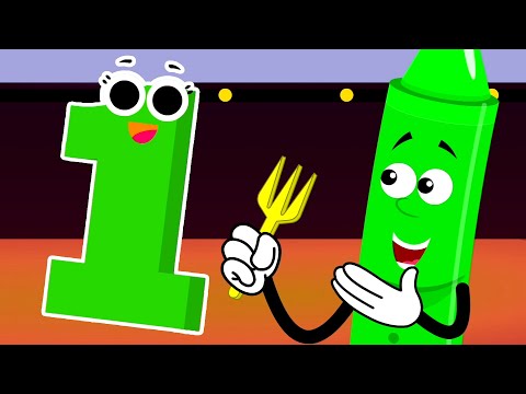 Number Song, Learn to Count from 1 to 10 & Learning Video for Kids