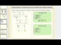 Solving Linear Equations: Deconstruct vs Traditional Method