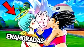 ¿Qué pasaría si goku se hubiera enamorado de bulma y caulifla?