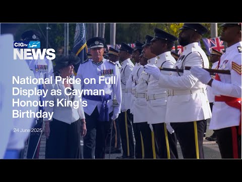 YouTube video thumbnail: National Pride on Full Display as Cayman Honours King's Birthday 