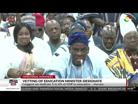 It will be appreciated if we can dedicate 20% of budgetary allocation to education - Haruna Iddrisu.