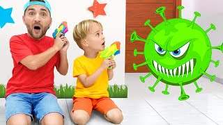 Cuento infantil sobre virus