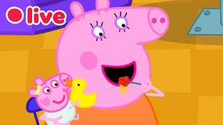 🔴 Peppa Pig BABY EVIE Episoden LIVE 🍼 Die Besten Momente von Evie 🥹 Cartoons für Kinder