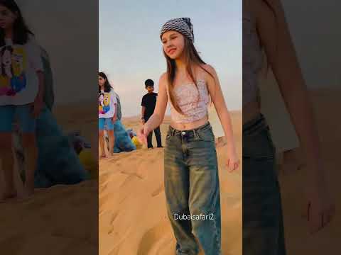 Welcome Dubai desert safari adventure #desertadventures #desertsafari #traverseedudesert