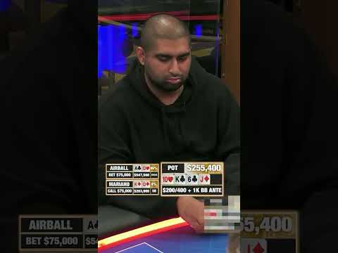 Mariano just lost his biggest pot ever🤮😵 #competition #shorts #1v1