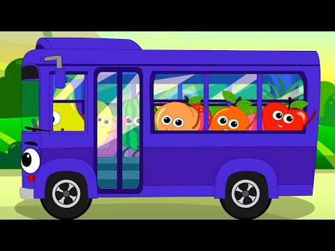 Wheels On The Bus - Vehicle Nursery Rhymes for Kids by Mr Baby