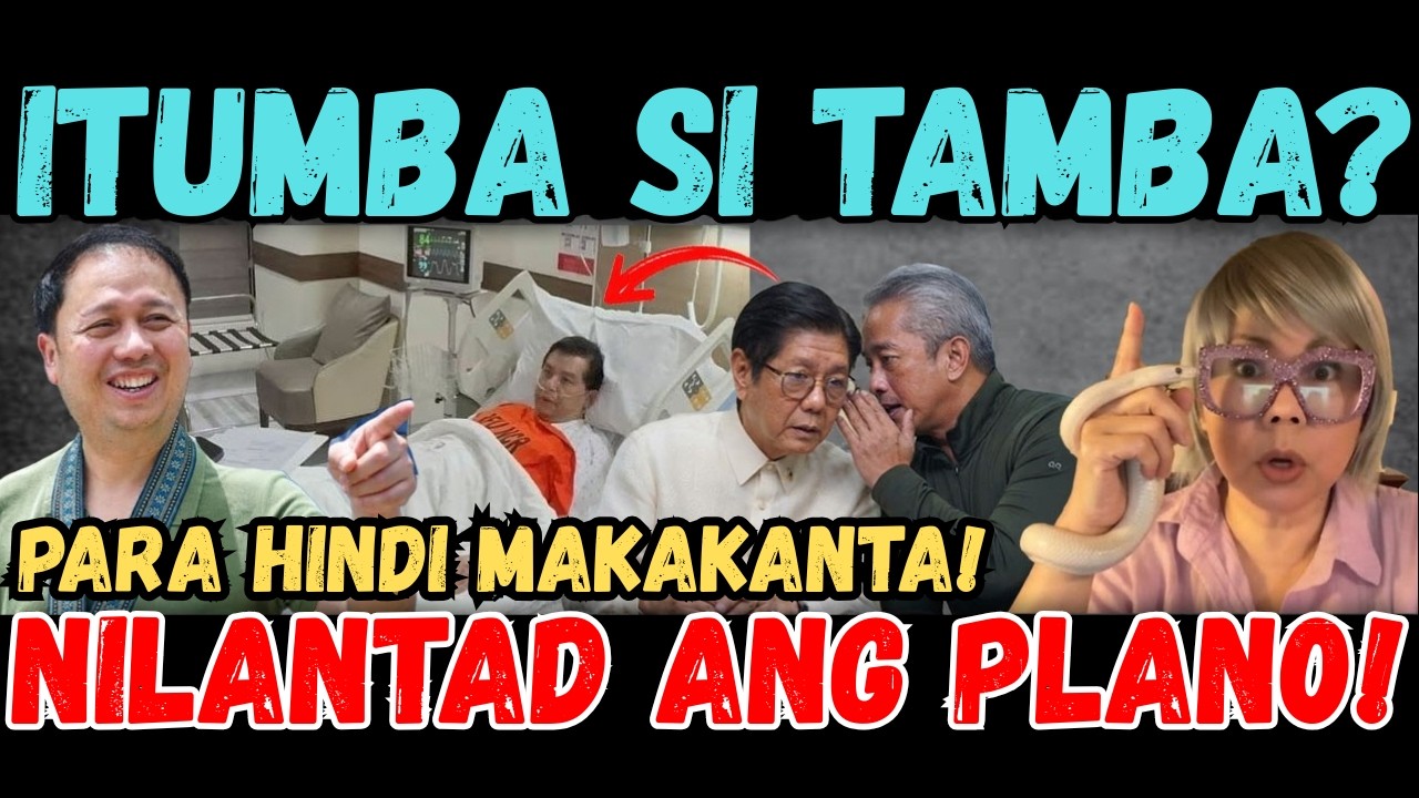 FINISH NA! ITIMBA SI TAMBA? PARA HINDI MAKAKANTA! BBM AT JONVIC BISTAD0 ANG PLAN0?