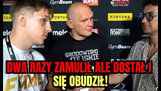 MICHAŁ PASTERNAK  NA GORĄCO PO WALCE Z ZAŁĘCKIM: CIĘŻKO MI TO PRZECHODZI PRZEZ GARDŁO ALE...