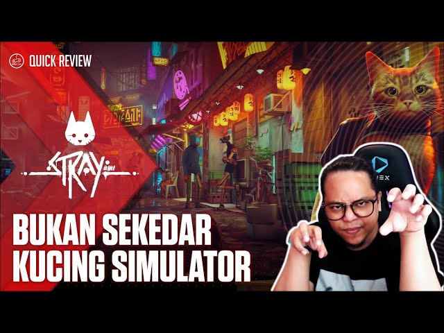 KUCING INDIE YANG PENUH PESAN !! - STRAY REVIEW ps5