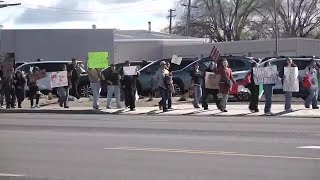 Churchill County students exit class to protest ICE