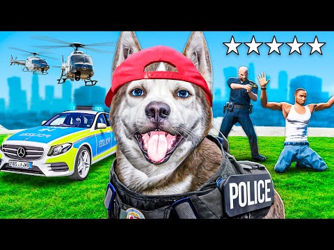 ICRIMAX wird POLIZEI HUND in GTA 5 RP!