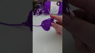 ❤How to crochet heart 😍 #crocheting  #howto #crochet #USA, #madeinusa