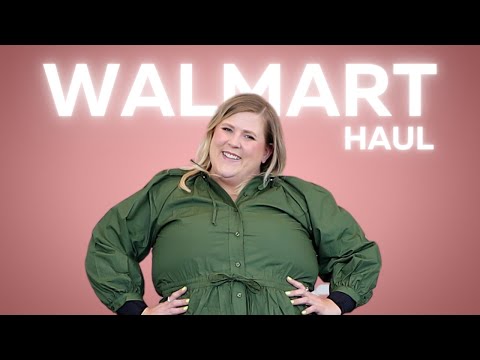 Plus Size Try On Haul Walmart || Summer 2025
