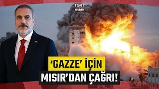 İsrail'in 'Sözde' Planına Bakan Fidan Mısır'dan Cevap Verdi - TGRT Haber