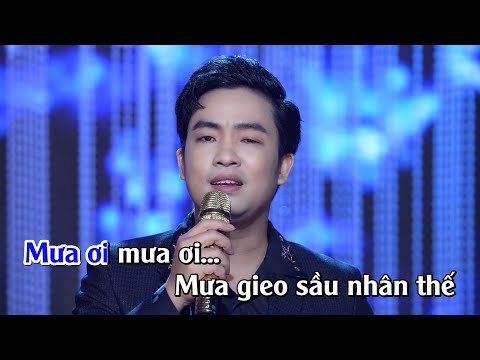 (KARAOKE – BEAT GỐC) LẠNH TRỌN ĐÊM MƯA – THIÊN QUANG | TONE NAM