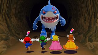 Mario Party 6 Minigames - Mario Vs Luigi Vs Peach Vs Daisy (Hardest Difficulty)