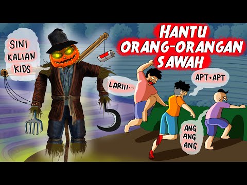 AZAB MENGEJEK BONEKA SAWAH Malah Berujung Maut #HORORMISTERI - Animasi Hantu , Kartun Hantu