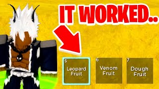 YOU Wont BELIEVE This BEST FRUIT GLICH In Blox Fruits...