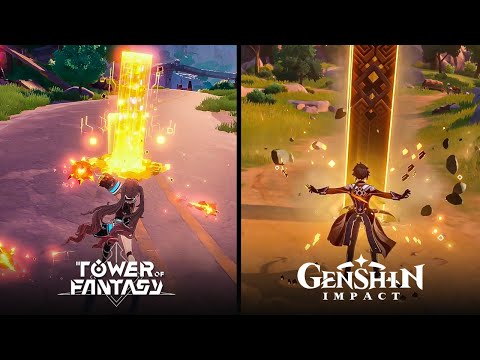Tower of Fantasy Vs Genshin Impact