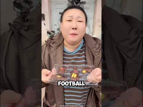 You've Given me all of Ronaldo Stuff, Go Away 💄🤩~mini wood toy-woodworking art skill #shorts #candy