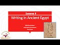 Writing and Communication in Ancient Egypt