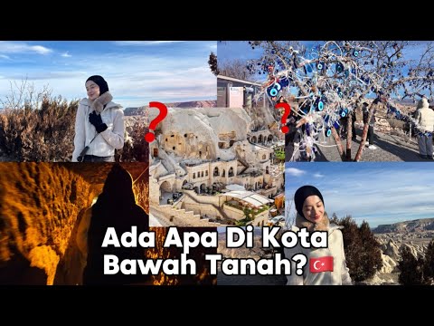 FAKTA MENARIK CAPPADOCIA WITH  masuk ke ruang bawah tanah 🧿🇹🇷