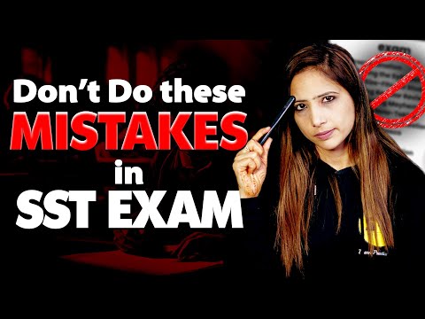 Avoid These Mistakes in SST Exam ❌ | Class 10 Board Exam Tips | CBSE 2025