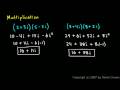 Operations with Complex Numbers