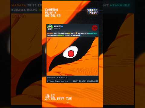 KURAMA HELPS NARUTO ๐ฅ๐ฅถ
